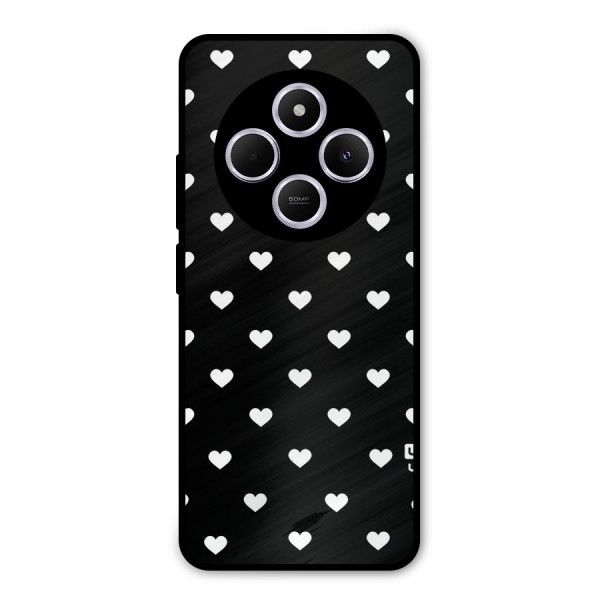 Seamless Hearts Pattern Metal Back Case for Redmi A4