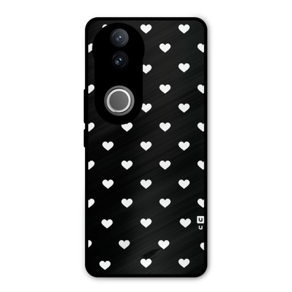 Seamless Hearts Pattern Metal Back Case for Vivo V50e