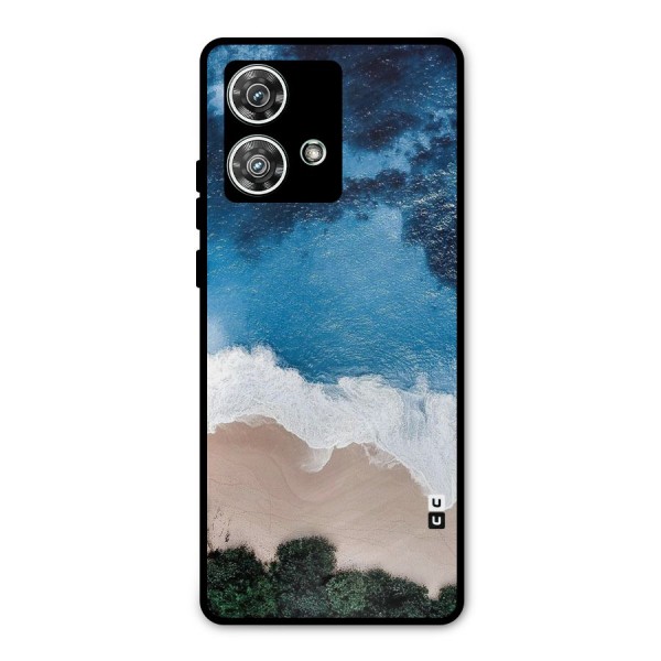 Seaside Metal Back Case for Motorola Edge 40 Neo