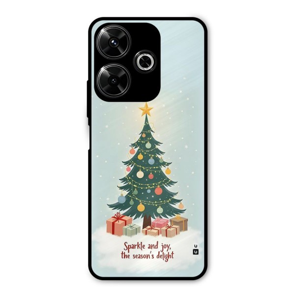 Seasons Delight Metal Back Case for Poco M6 Plus