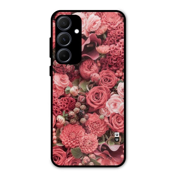 Shades Of Peach Metal Back Case for Galaxy A35