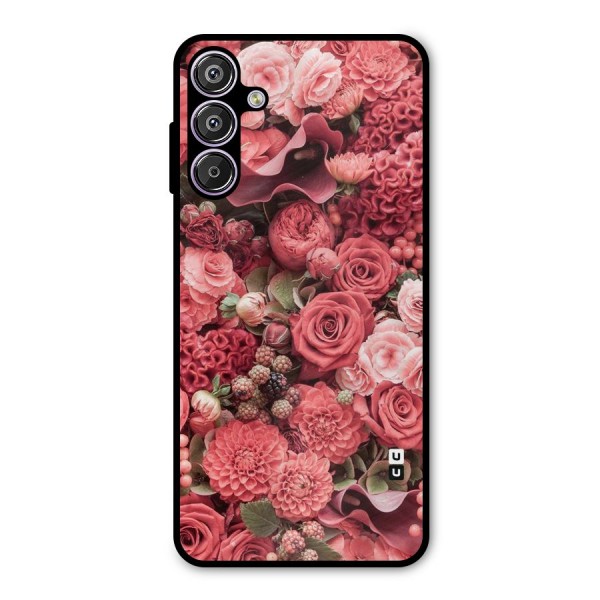 Shades Of Peach Metal Back Case for Galaxy F15