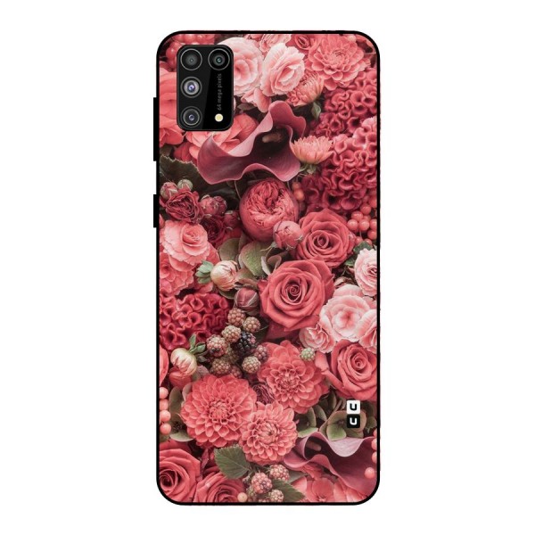 Shades Of Peach Metal Back Case for Galaxy M31
