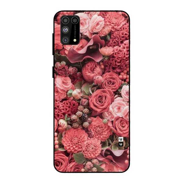 Shades Of Peach Metal Back Case for Galaxy M31