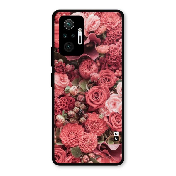 Shades Of Peach Metal Back Case for Redmi Note 10 Pro Max