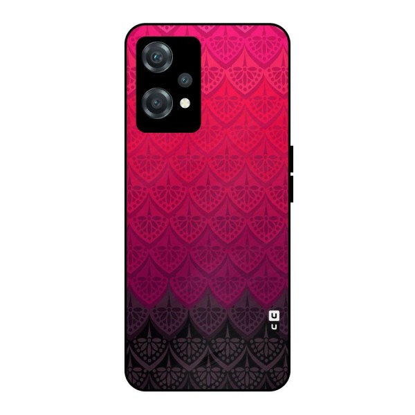 Shades Red Design Metal Back Case for OnePlus Nord CE 2 Lite 5G
