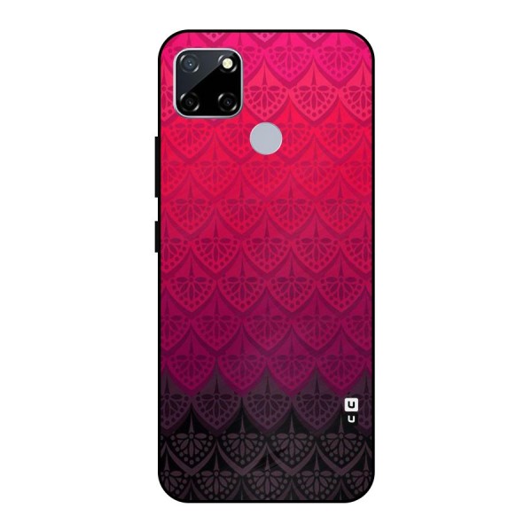 Shades Red Design Metal Back Case for Realme Narzo 30A