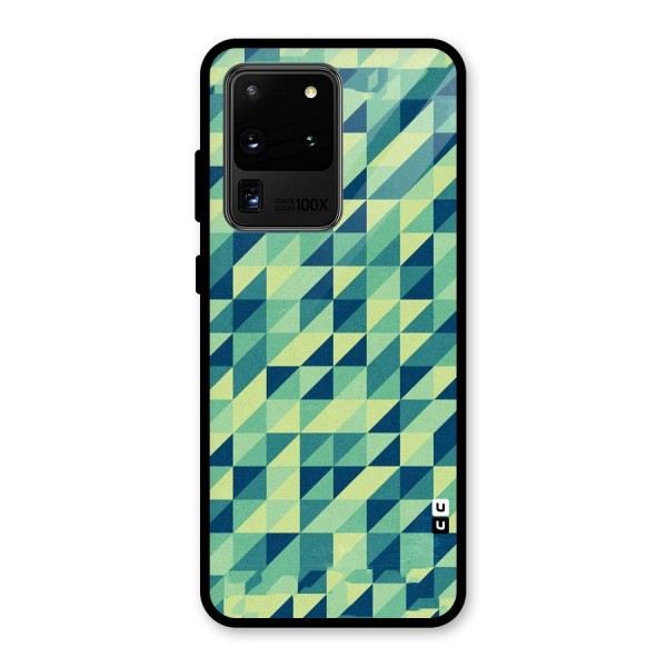 Shady Green Glass Back Case for Galaxy S20 Ultra