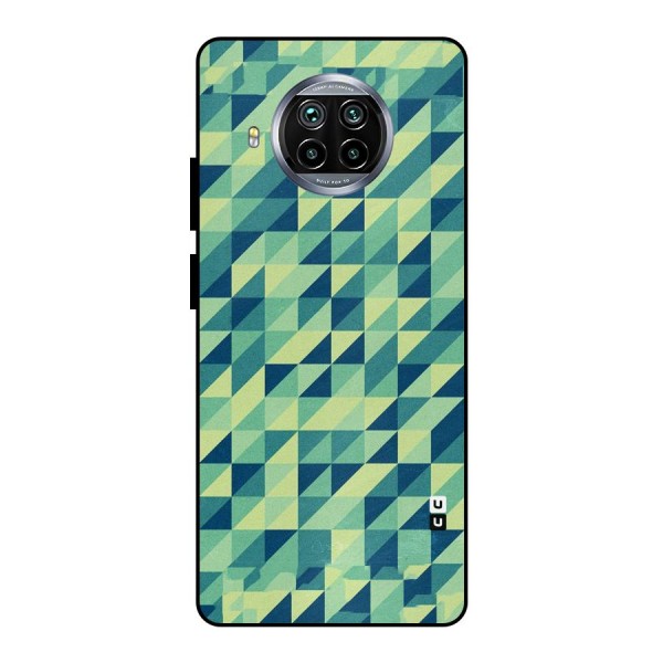 Shady Green Metal Back Case for Mi 10i