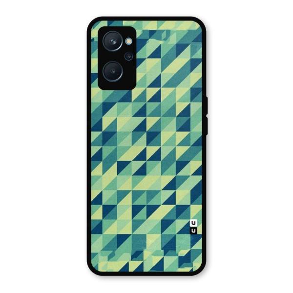 Shady Green Metal Back Case for Realme 9i