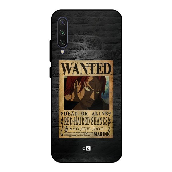 Shanks Wanted Metal Back Case for Mi A3