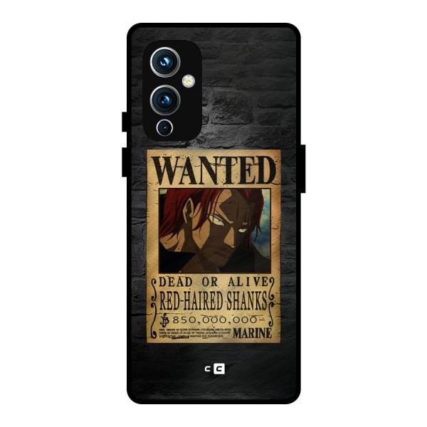 Shanks Wanted Metal Back Case for OnePlus 9