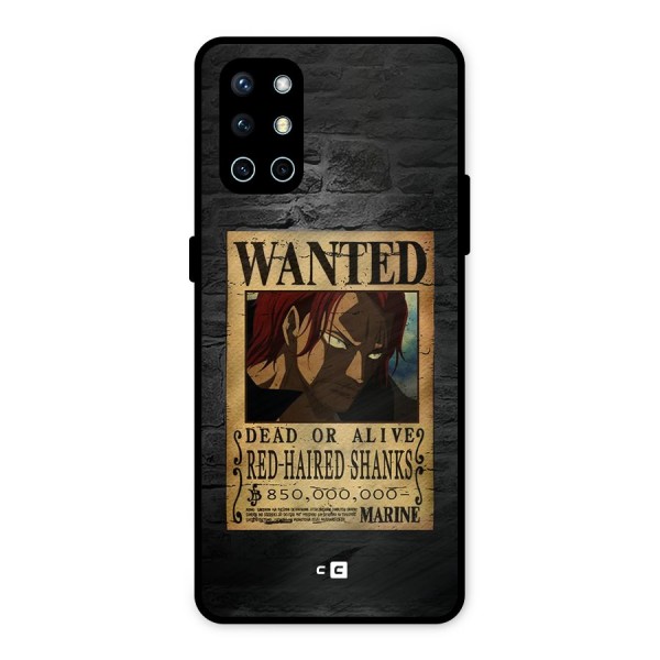 Shanks Wanted Metal Back Case for OnePlus 9R