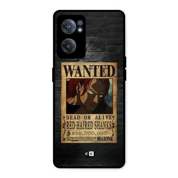 Shanks Wanted Metal Back Case for OnePlus Nord CE 2 5G
