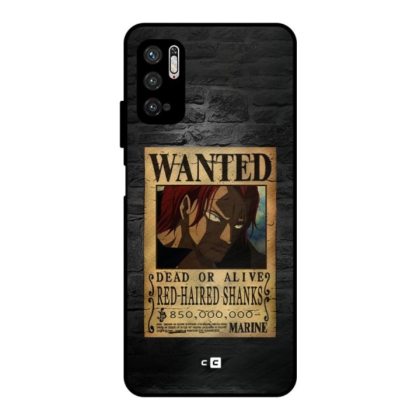 Shanks Wanted Metal Back Case for Poco M3 Pro 5G