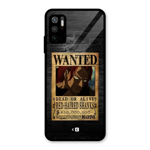 Shanks Wanted Metal Back Case for Redmi Note 10T 5G