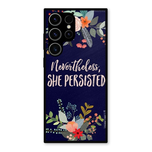 She Persisted Metal Back Case for Galaxy S23 Ultra