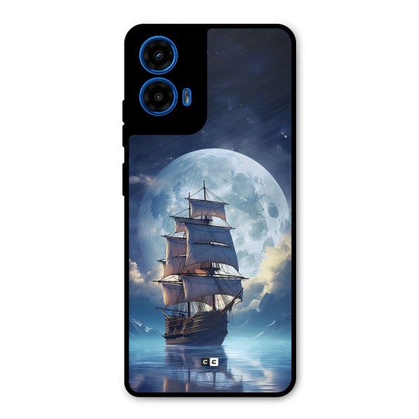 Ship InThe Dark Evening Metal Back Case for Moto G45