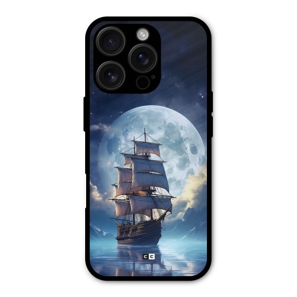 Ship InThe Dark Evening Metal Back Case for iPhone 16 Pro