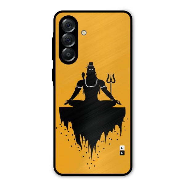 Shiva Meditation Metal Back Case for Galaxy A36