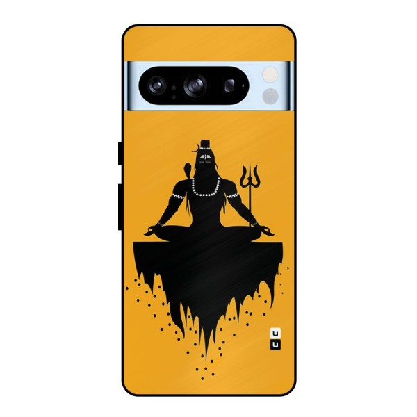 Shiva Meditation Metal Back Case for Google Pixel 8 Pro