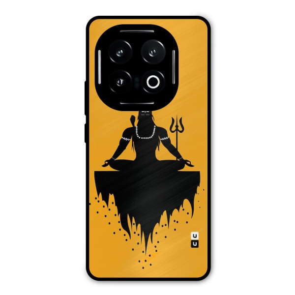 Shiva Meditation Metal Back Case for iQOO 13