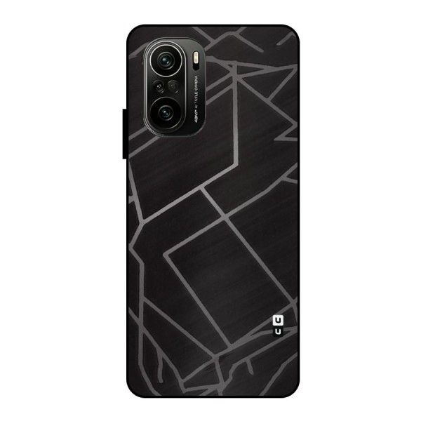 Silver Angle Design Metal Back Case for Mi 11x