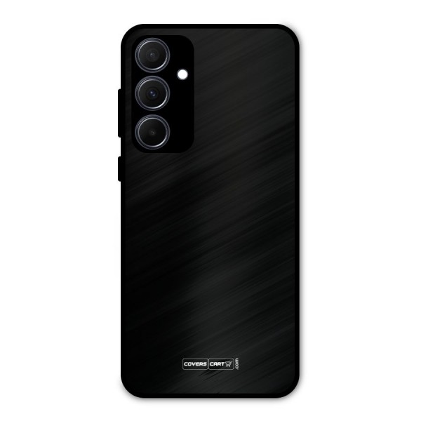 Simple Black Metal Back Case for Galaxy A35