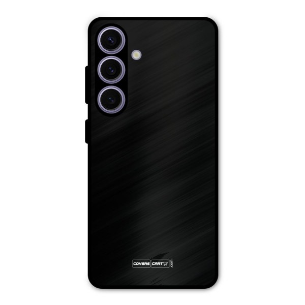 Simple Black Metal Back Case for Galaxy S24