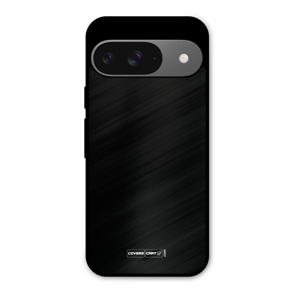 Simple Black Metal Back Case for Google Pixel 9