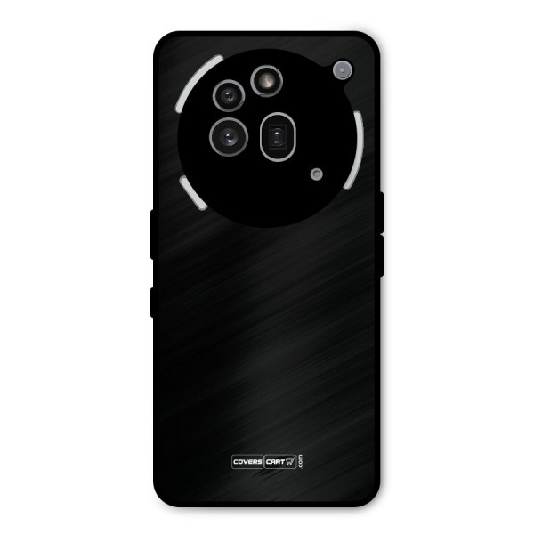 Simple Black Metal Back Case for Nothing Phone 3a Pro