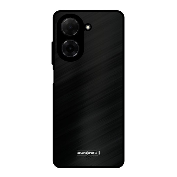Simple Black Metal Back Case for Poco C71