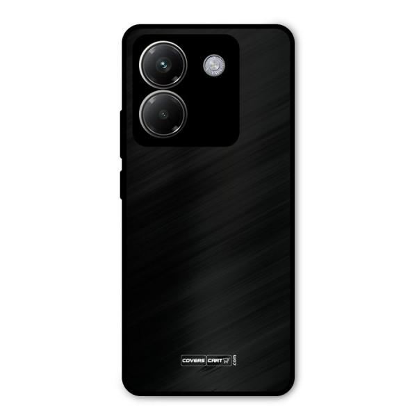 Simple Black Metal Back Case for Poco M7 Pro 5G