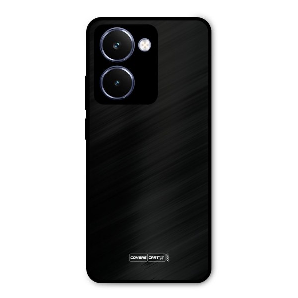 Simple Black Metal Back Case for Realme P3 Ultra
