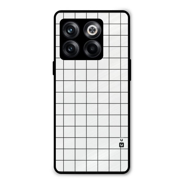 Simple Checks Metal Back Case for OnePlus 10T