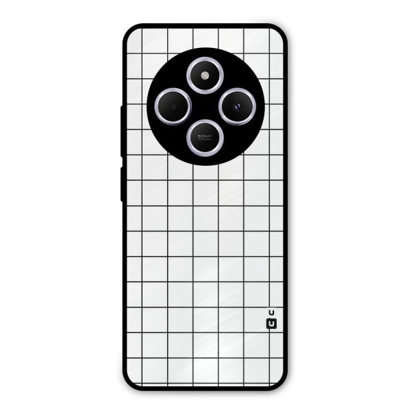 Simple Checks Metal Back Case for Poco C75 5G