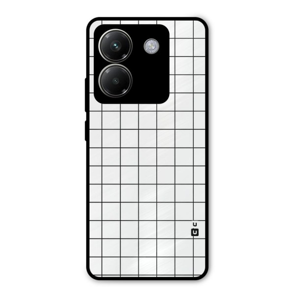 Simple Checks Metal Back Case for Poco M7 Pro 5G