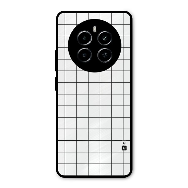 Simple Checks Metal Back Case for Realme P1