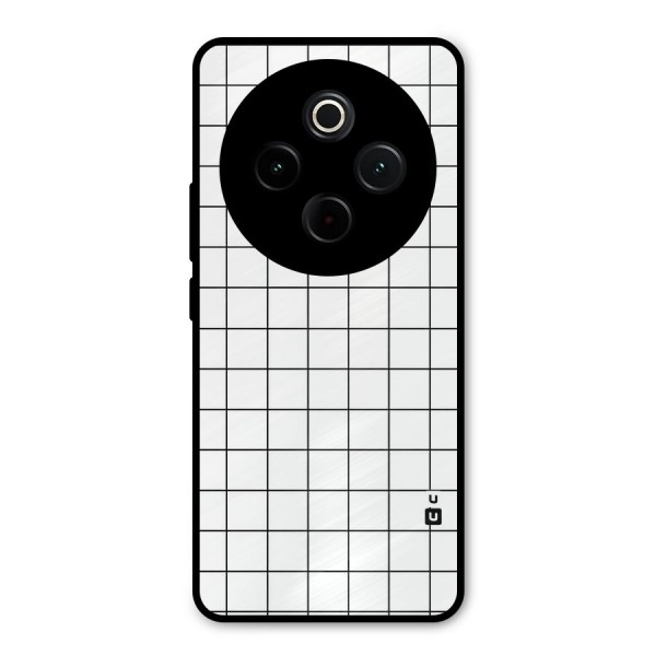 Simple Checks Metal Back Case for Vivo T4