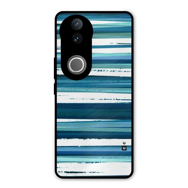 Simple Soothing Lines Metal Back Case for Vivo V50