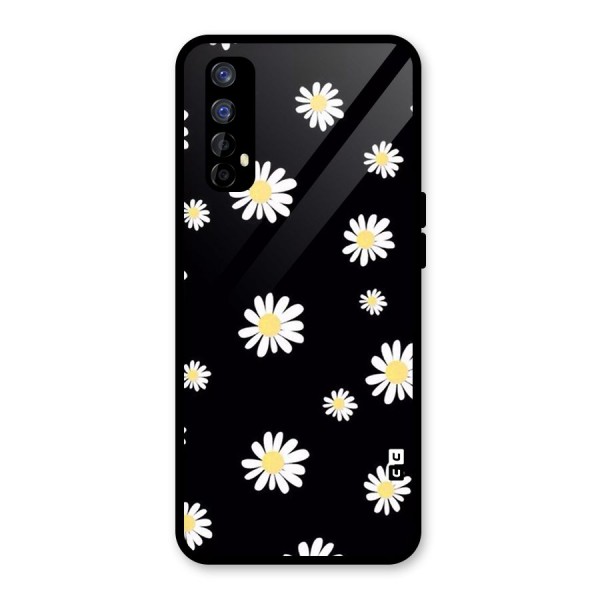 Simple Sunflowers Pattern Glass Back Case for Realme Narzo 20 Pro
