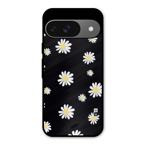 Simple Sunflowers Pattern Metal Back Case for Google Pixel 9