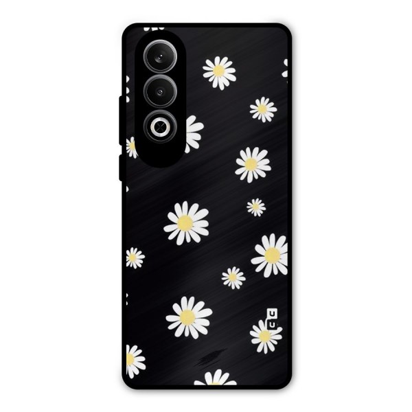 Simple Sunflowers Pattern Metal Back Case for OnePlus Nord CE4