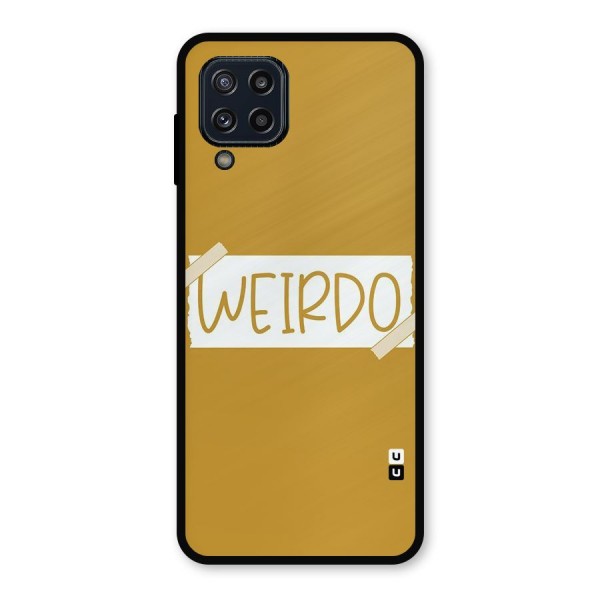 Simple Weirdo Metal Back Case for Galaxy M32