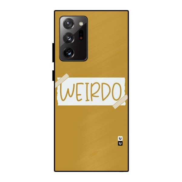 Simple Weirdo Metal Back Case for Galaxy Note 20 Ultra