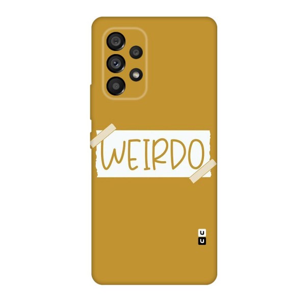 Simple Weirdo Original Polycarbonate Back Case for Galaxy A53 5G