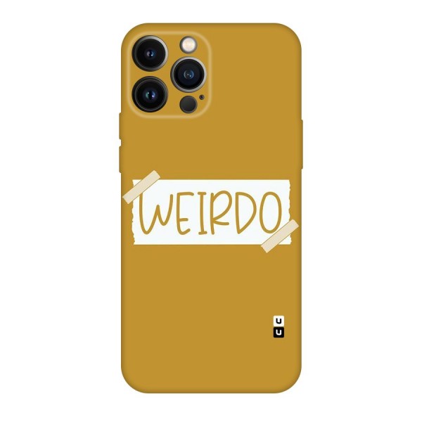 Simple Weirdo Original Polycarbonate Back Case for iPhone 13 Pro Max