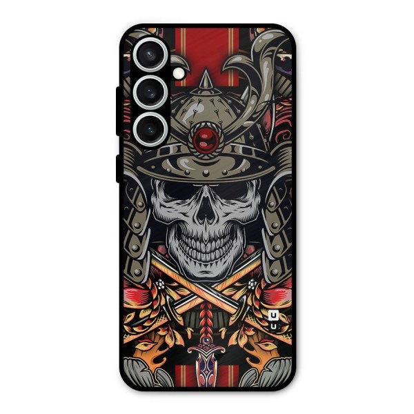 Skull Swords Snakes Metal Back Case for Galaxy S23 FE