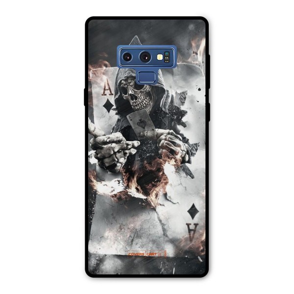 Skull with an Ace Metal Back Case for Galaxy Note 9