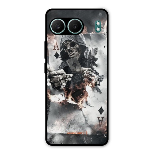 Skull with an Ace Metal Back Case for OnePlus Nord 4